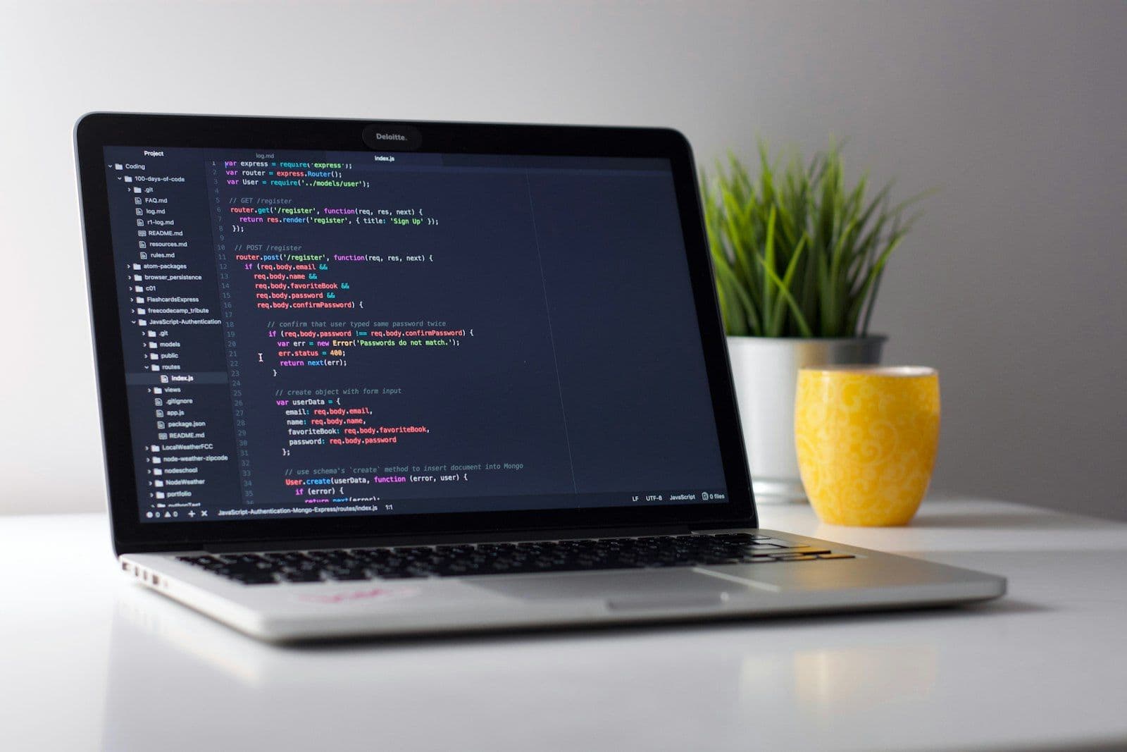 [syncsoft-auto][src:unsplash|id:1517694712202-14dd9538aa97] SWE-Bench contamination review of coding agent training data on a developer code editor screen showing leak-free trajectory verification for AI software engineering models