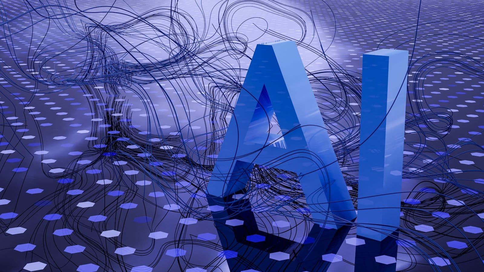 [syncsoft-auto][src:unsplash|id:1677442136019-21780ecad995] Abstract neural network with luminous nodes — representing the 2026 reasoning model production stack with DeepSeek R1, Qwen QwQ, GLM-Zero, and o3-mini deployment for Chinese chuhai enterprises
