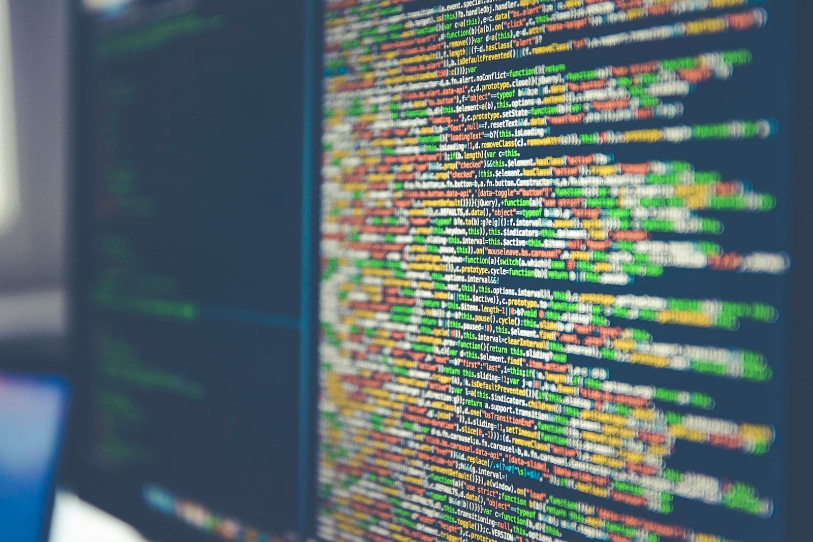 [syncsoft-auto][src:unsplash|id:1487058792275-0ad4aaf24ca7] Programming code on a screen — representing multimodal dataset annotation for LLM training data quality